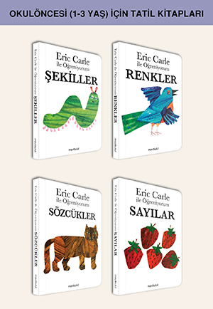 Okulöncesi 1-3 yaş için Tatil Kitapları
